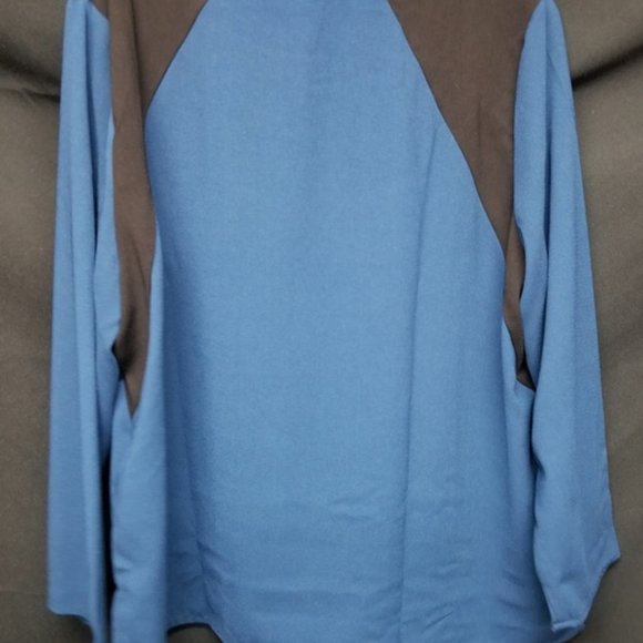 J.CREW BLUE BLACK NWT TUNIC BLOUSE TOP SIZE 20 - Picture 5 of 8